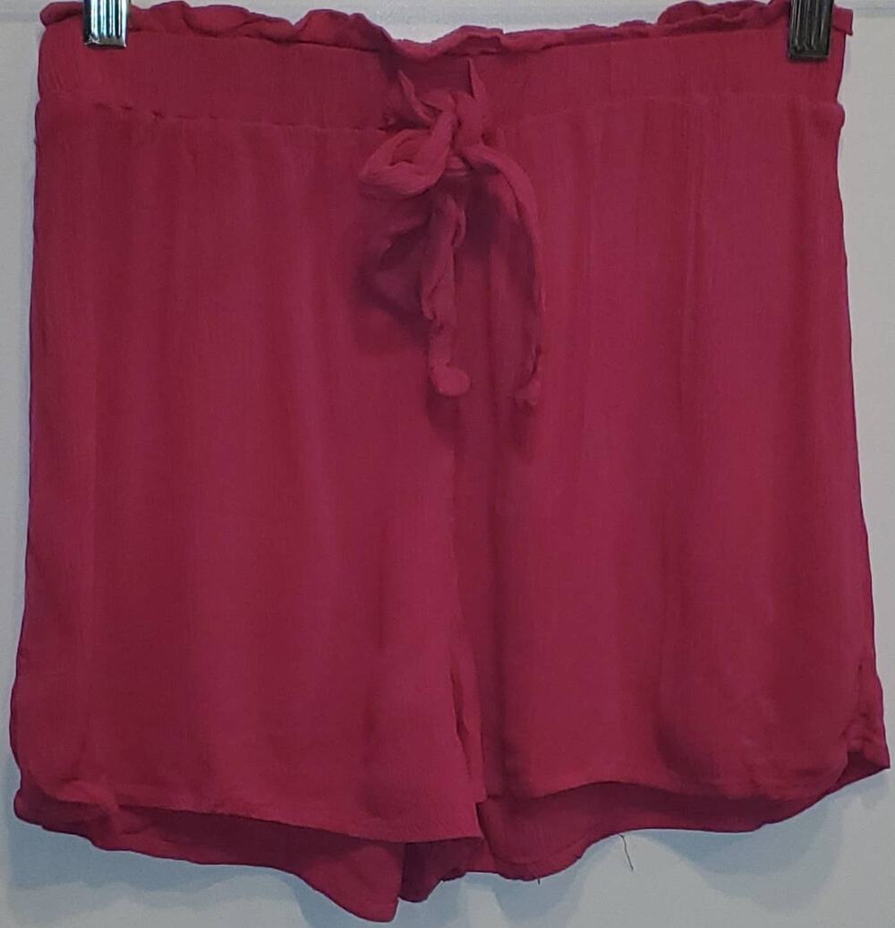 Divided By H&M Loose Flowy Barbiecore Pink High Rise Shorts Size 4